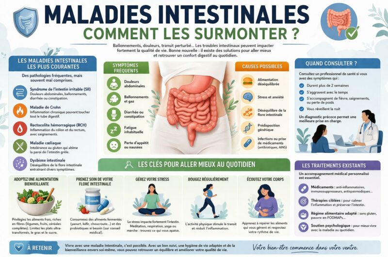 Maladies intestinales : Comment les surmonter ?