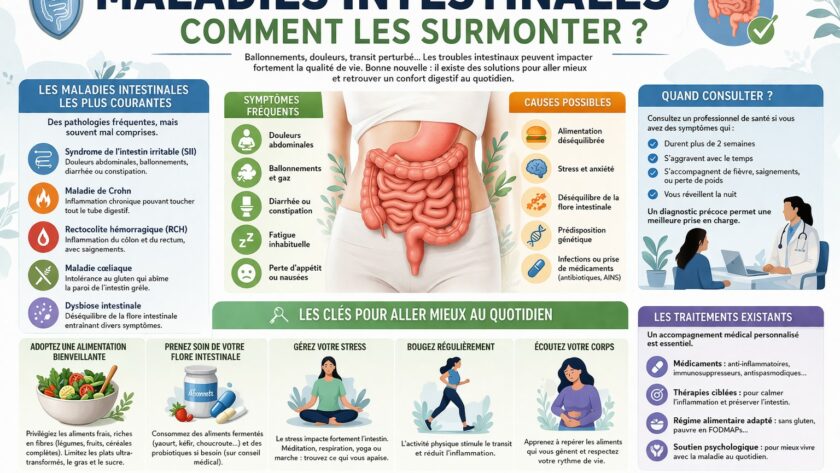 Maladies intestinales : Comment les surmonter ?