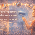Peindre un mur : techniques et astuces pour un rendu parfait