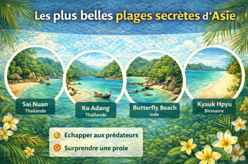 Les plus belles plages secrètes d’Asie