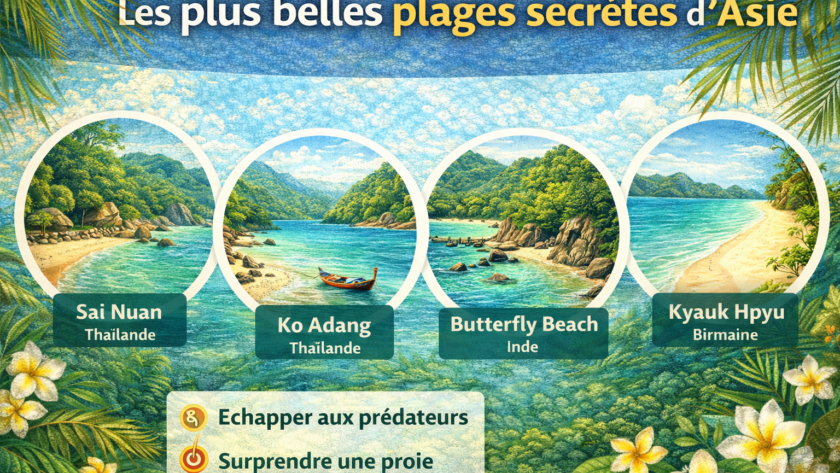 Les plus belles plages secrètes d’Asie