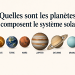 Quelles sont les planètes qui composent le système solaire ?