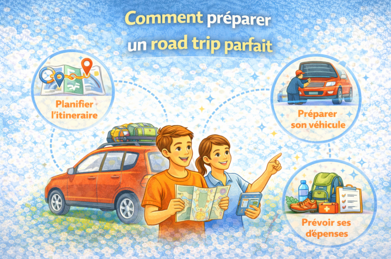 Comment préparer un road trip parfait