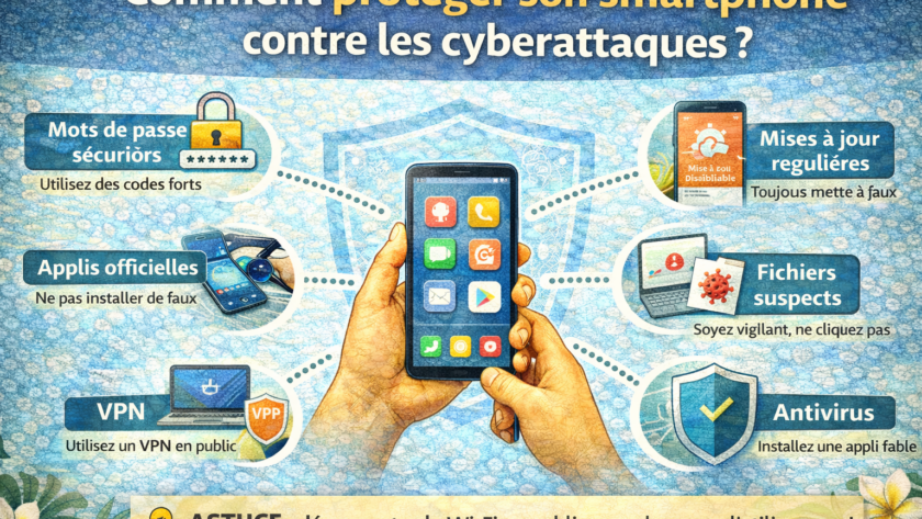Comment protéger son smartphone contre les cyberattaques ?