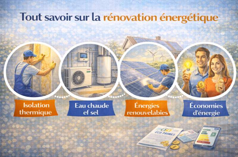 Tout savoir sur la rénovation énergétique