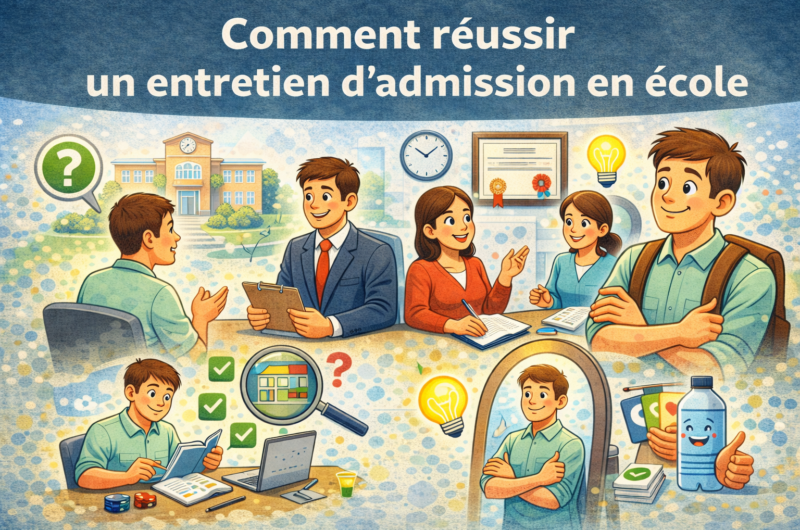 Comment réussir un entretien d’admission en école