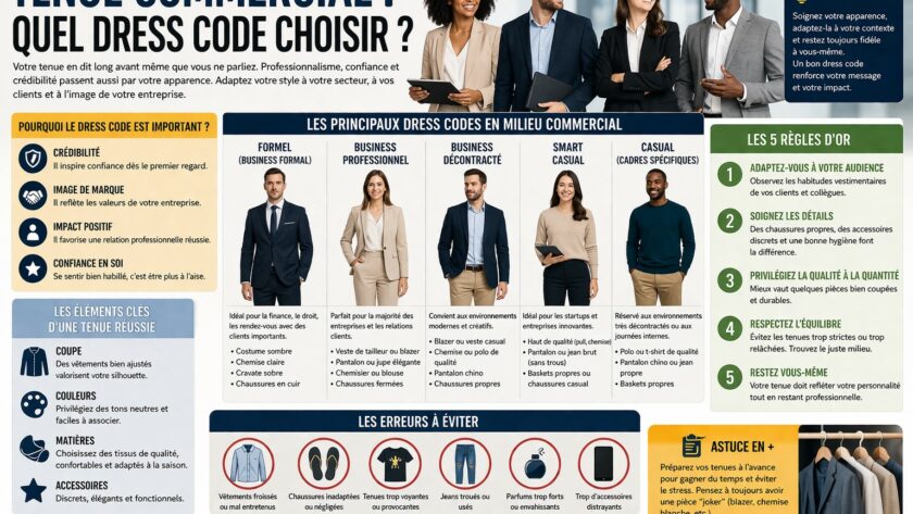 Sélectionner Tenue commercial : quel dress code choisir ? Tenue commercial : quel dress code choisir ?