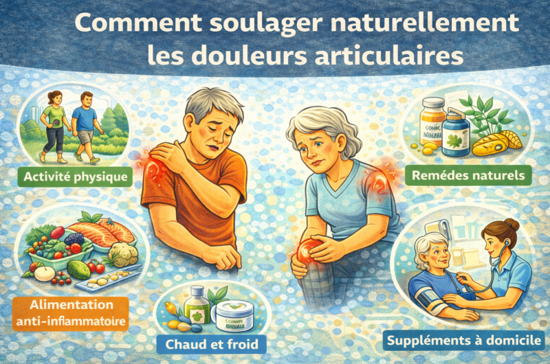 Comment soulager naturellement les douleurs articulaires