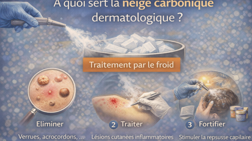 A quoi sert la neige carbonique dermatologique ?