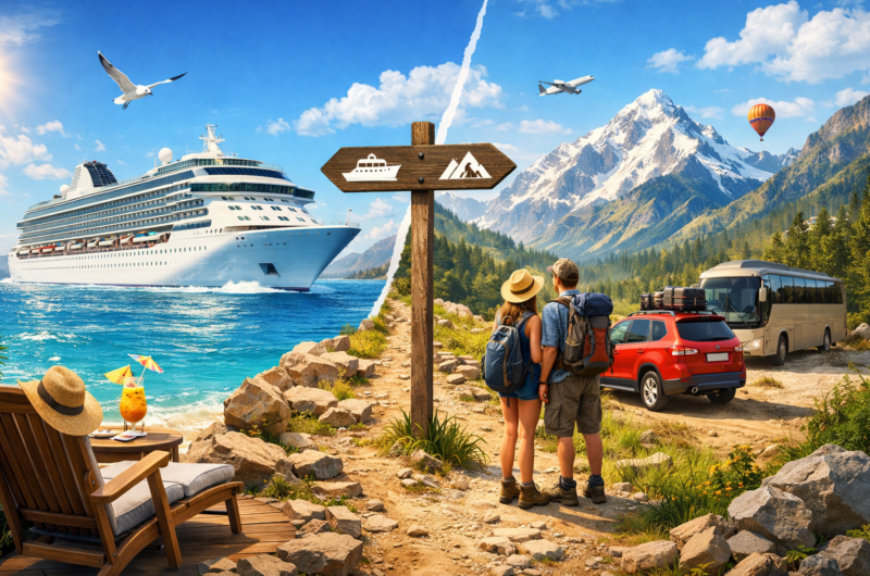 Croisière ou voyage terrestre : quel est le meilleur choix ?