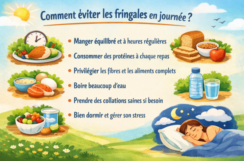 Comment éviter les fringales en journée ?