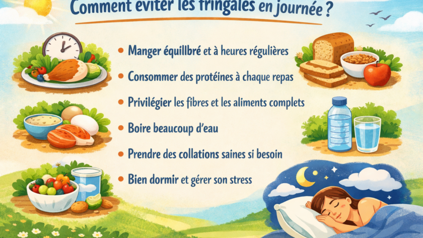 Comment éviter les fringales en journée ?