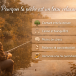 Pourquoi la pêche est un loisir relaxant