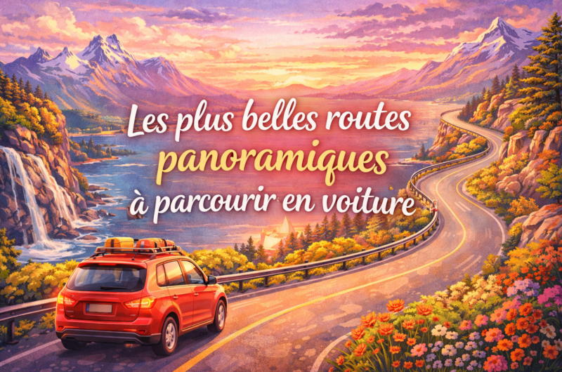 Les plus belles routes panoramiques à parcourir en voiture