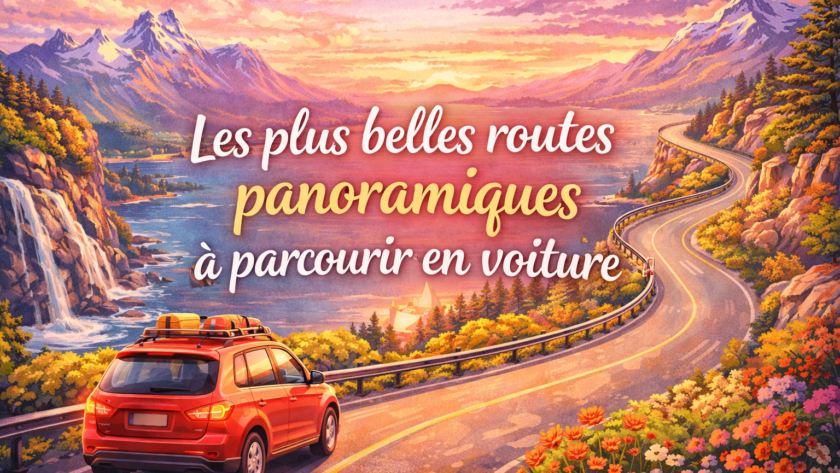 Les plus belles routes panoramiques à parcourir en voiture