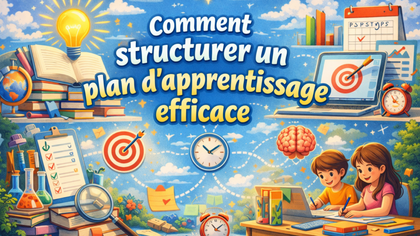 Comment structurer un plan d’apprentissage efficace