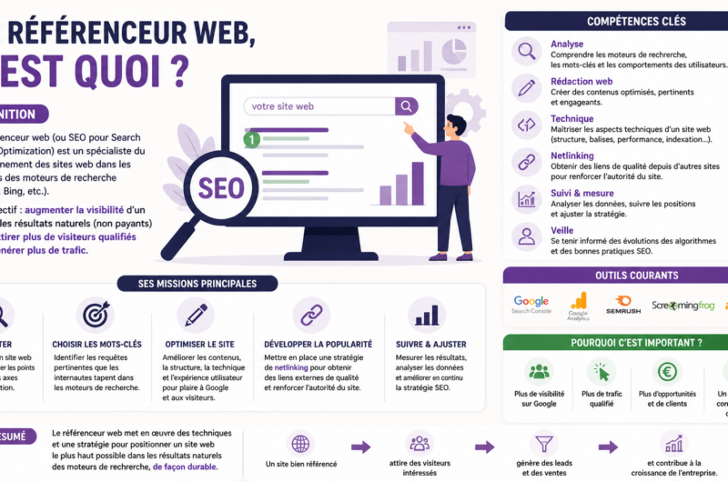 Un référenceur web, c’est quoi ? Définition
