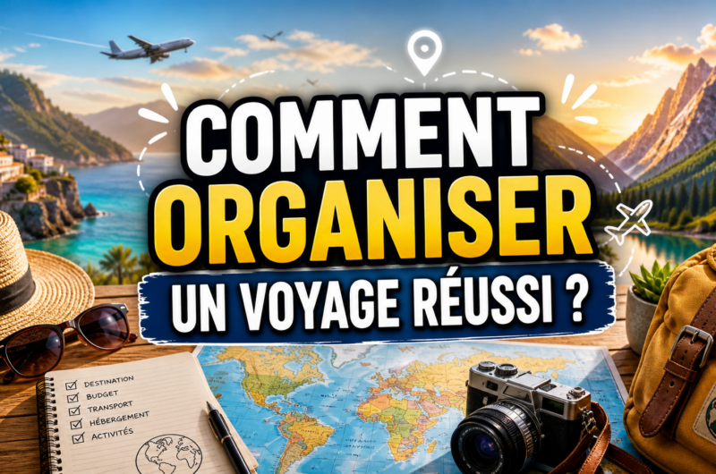 Comment organiser un voyage réussi ?