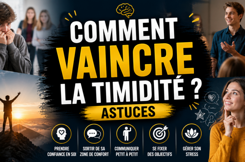 Comment vaincre la timidité ? Astuces