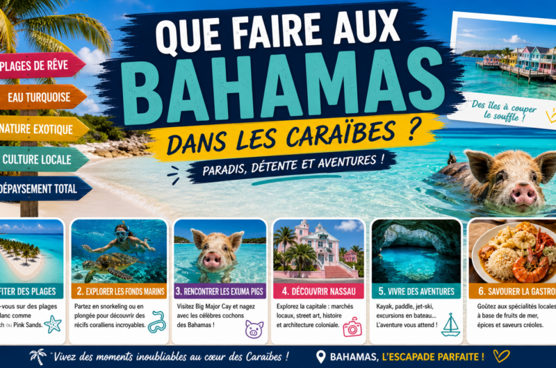 Que faire aux Bahamas dans les Caraïbes ?