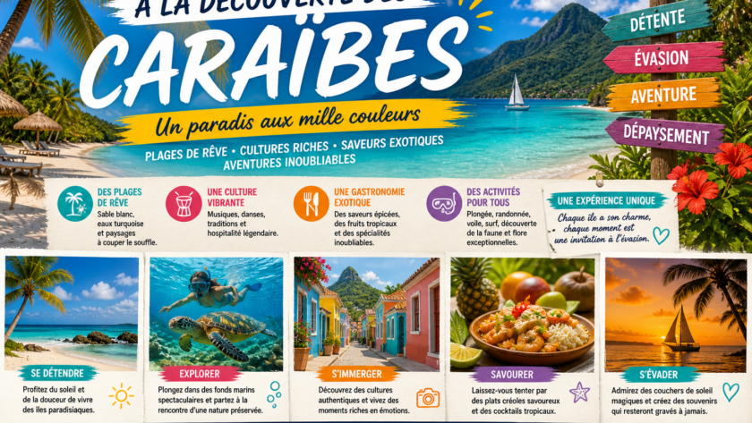 À la découverte des Caraïbes