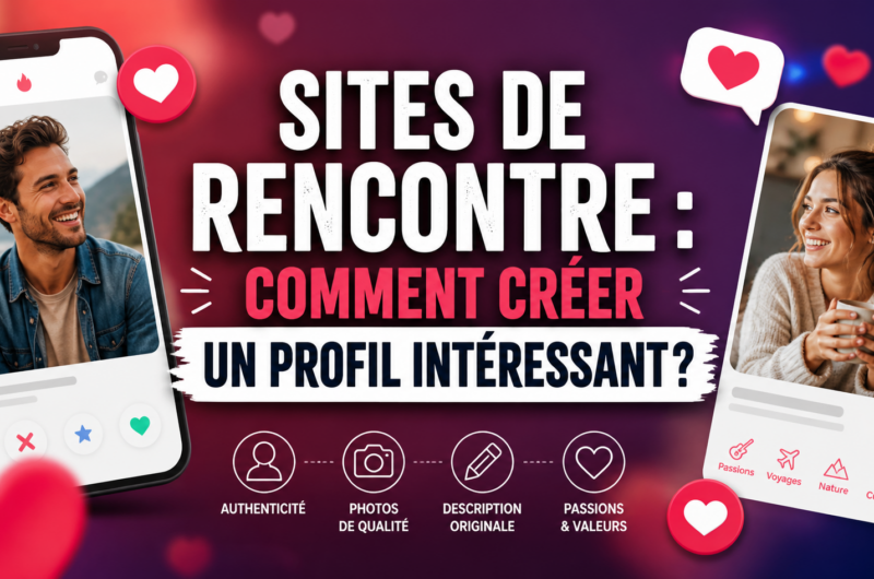 Sites de rencontre : comment créer un profil intéressant ?