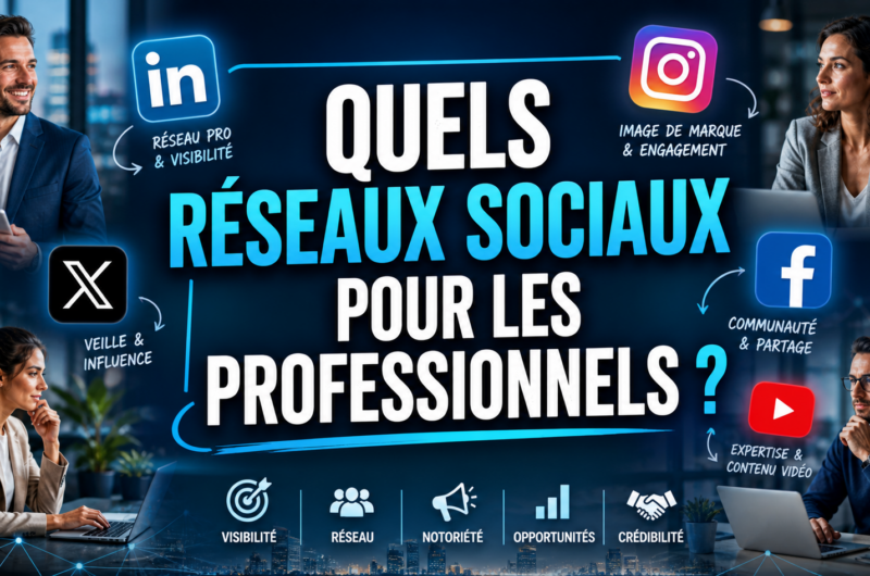 Quels réseaux sociaux pour les professionnels ?