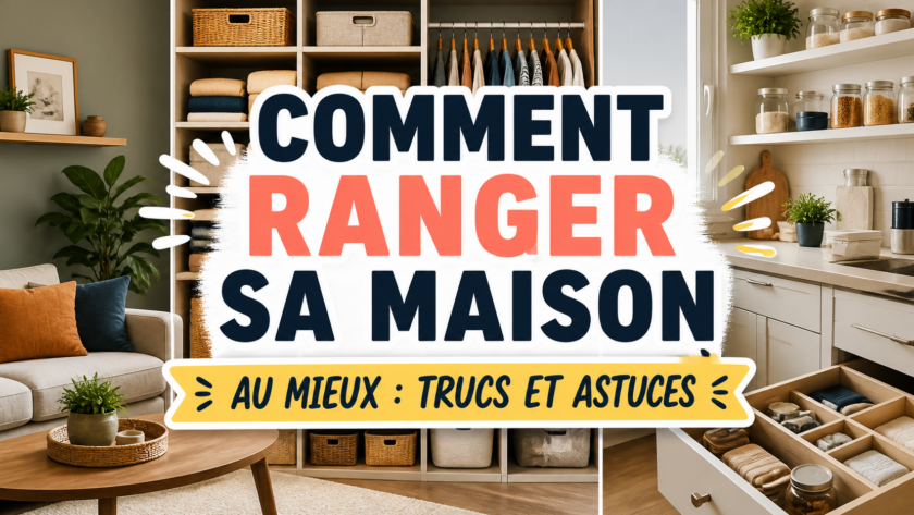 Comment ranger sa maison au mieux : trucs et astuces