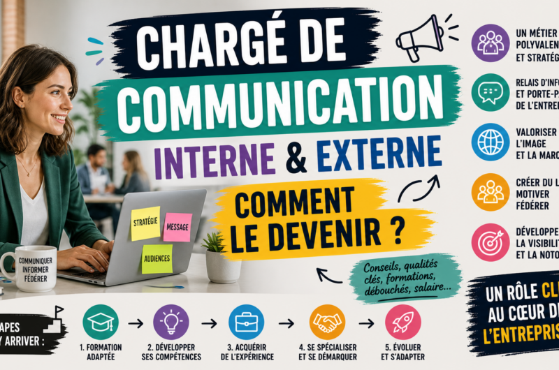 Chargé de communication interne & externe : Comment le devenir ?