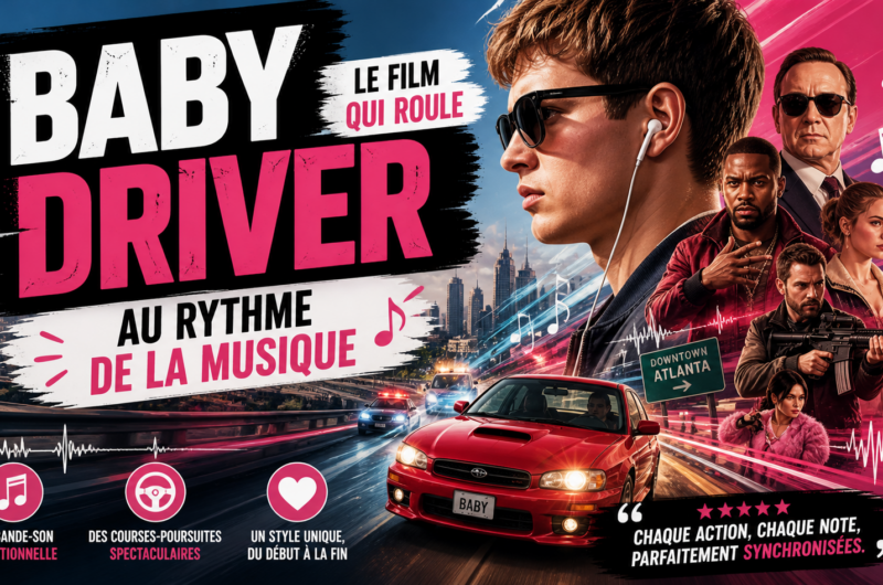 Baby Driver, le film qui roule au rythme de la musique