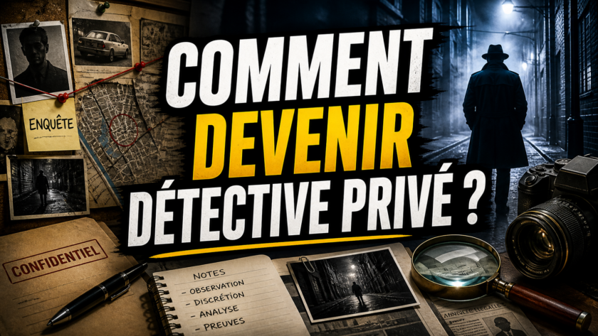 Comment devenir détective privé ?