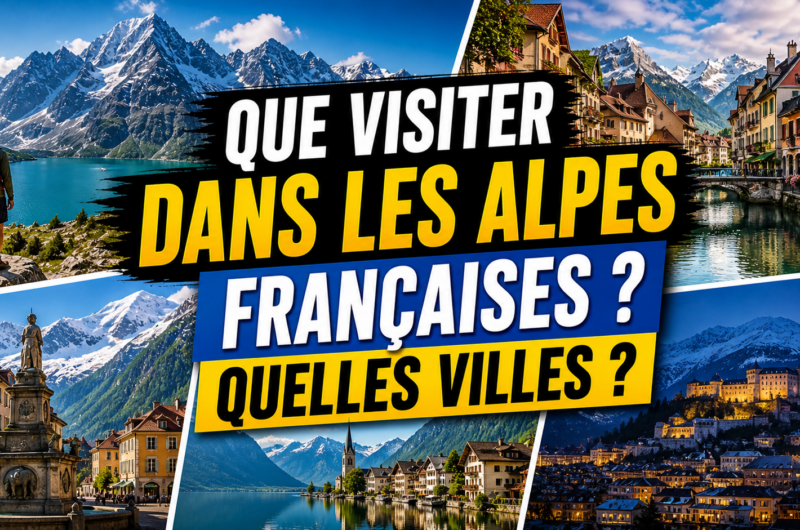Que visiter dans les Alpes françaises ? Quelles villes ?