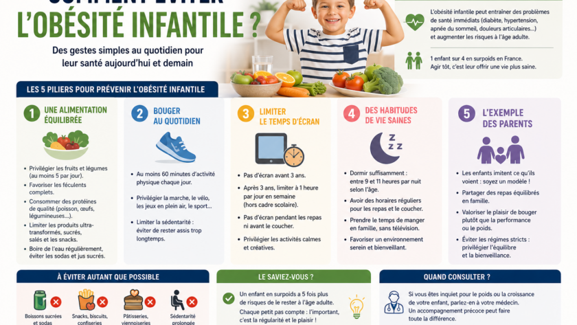 Comment éviter l’obésité infantile ?