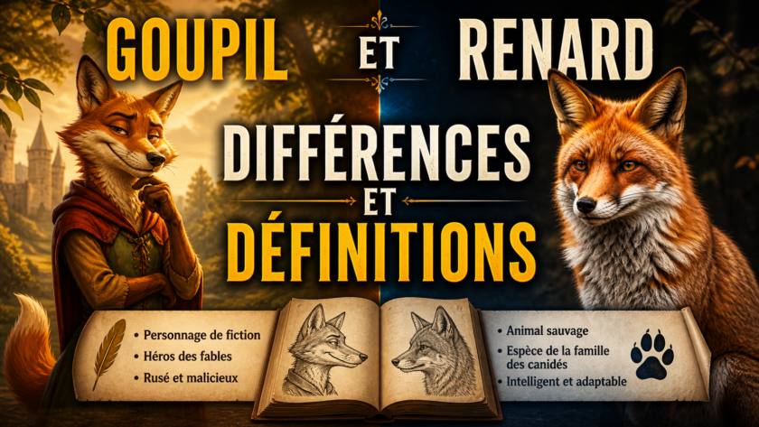 Goupil et renard : Différences et définitions