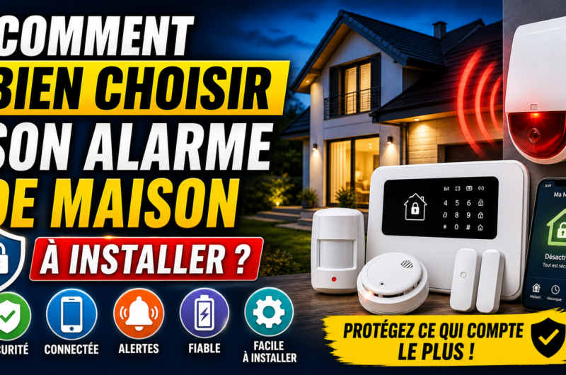 Comment bien choisir son alarme de maison à installer ?
